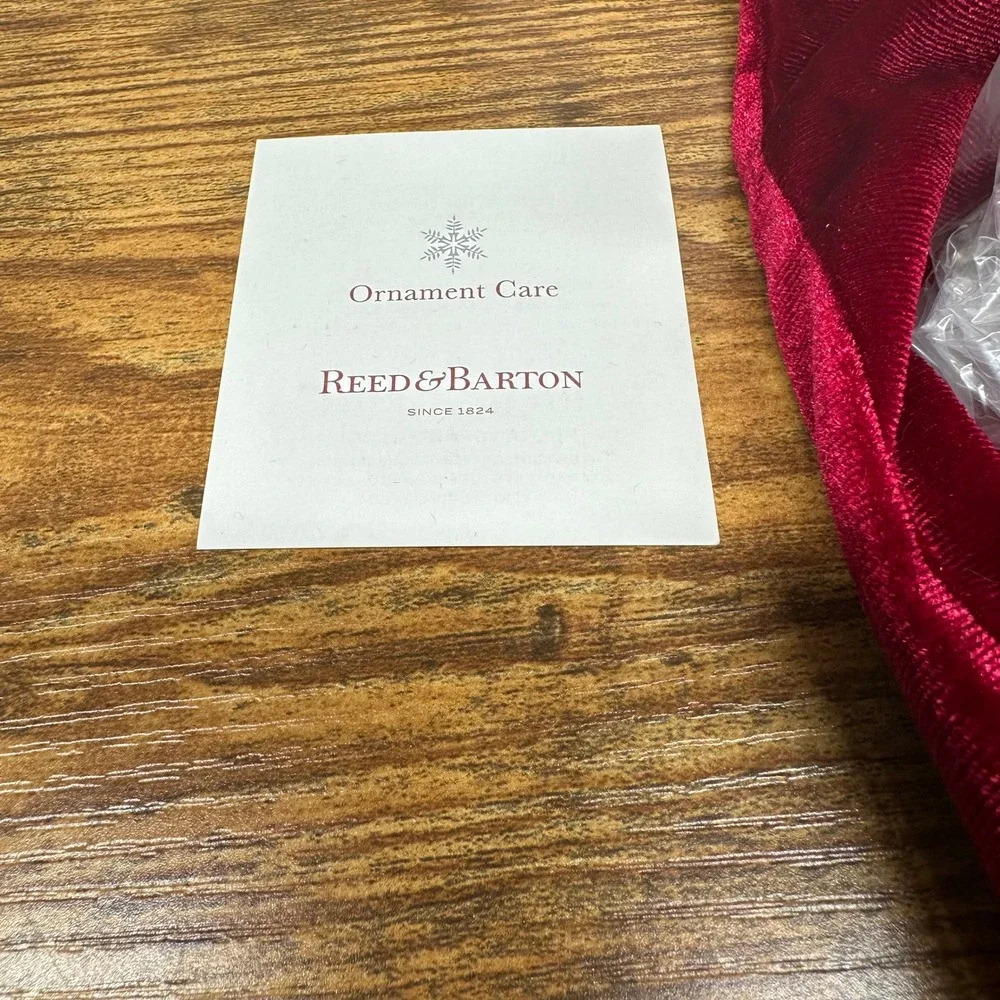 Reed & Barton 2021 Ringing in the Season Silverplate Christmas Bell Ornament 3in